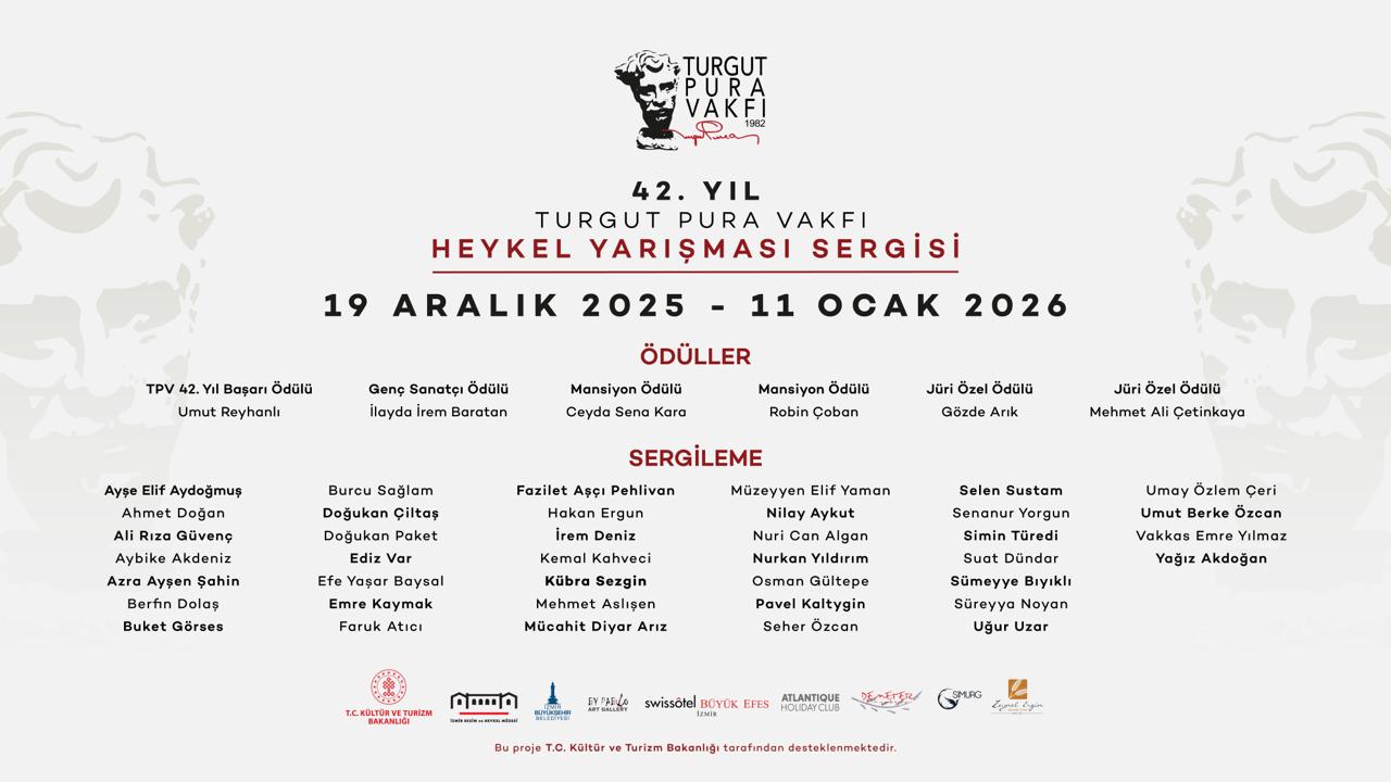 Turgut Pura Vakfı 42. Yıl Heykel Yarışması İlk Eleme Sonuçları